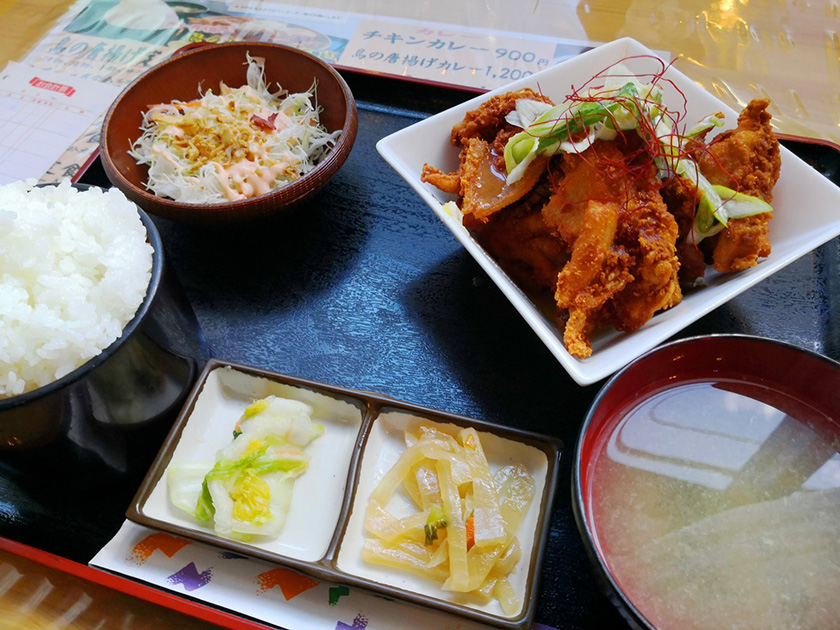 自家製ネギ塩唐揚げ定食